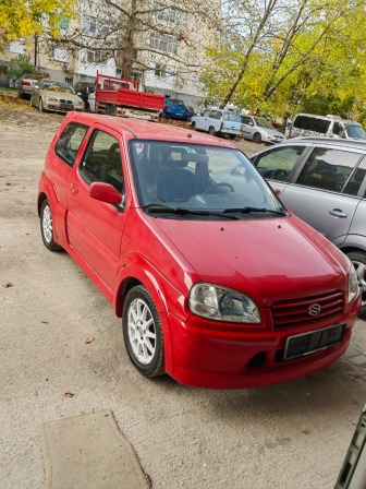 5,000
                    2,556.46                
                
                    BGN
                    EUR
                
            
                                                            
                    
                
                
                    
                        Suzuki Ignis Sport                    
                
                
                
                                2004, Бензин, 112000 км.                
                
                                            Перфектна,оригинална боя,няма ръжда ,оригинално бели много леки enkei джант…