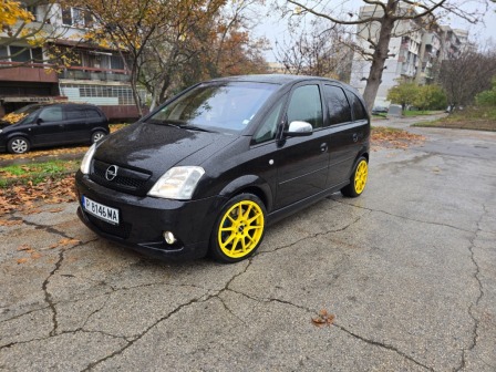 5,100
                    2,607.59                
                
                    BGN
                    EUR
                
            
                                                            
                    
                
                
                    
                        Opel Meriva OPC, 1.6 Turbo                    
                
                
                
                                2005, Бензин, 166000 км.                
                
                                            Opel Meriva OPC 1.6 Turbo – 2005 г.

Колата е в добро техническо състояни…